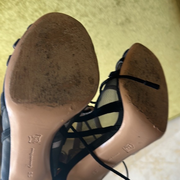 Gianvito Rossi lace up mesh sandals - Picture 3 of 3